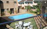 The swimming pool at Villa Siesta